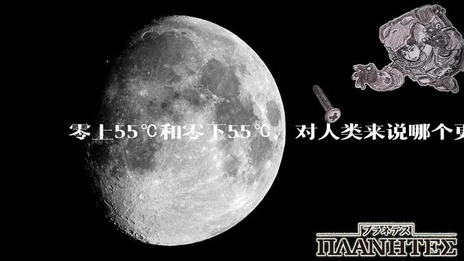 零上55℃和零下55℃，对人类来说哪个更难以适应？